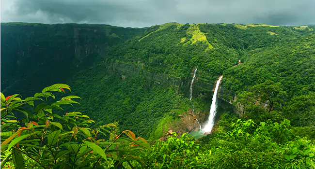 nohkalikai falls